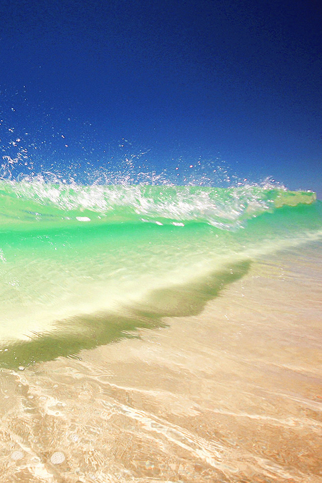 Beach Waves Desktop Background Wallpaper iPad Wave
