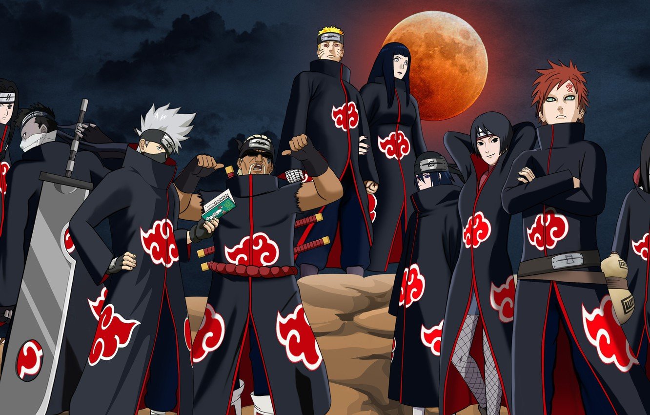 Wallpaper Naruto anime ninja Akatsuki manga shinobi Naruto 1332x850