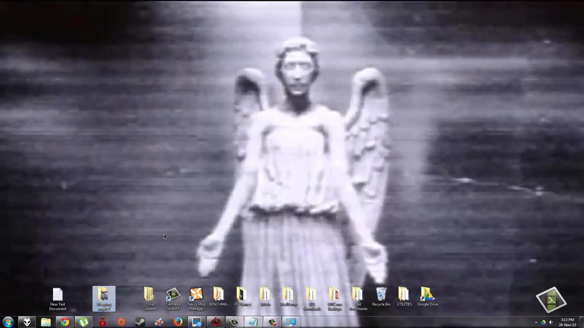 Weeping Angel Wallpaper Moving Screen Image