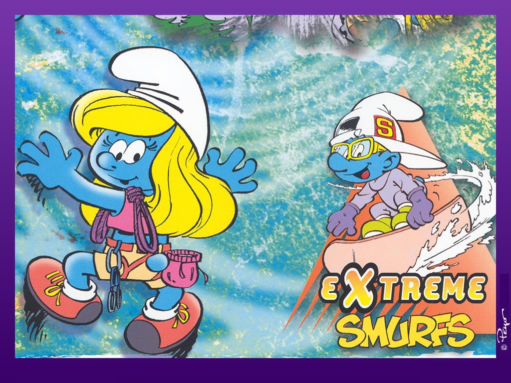 Smurf Desktop Wallpaper Extreme Smurfs