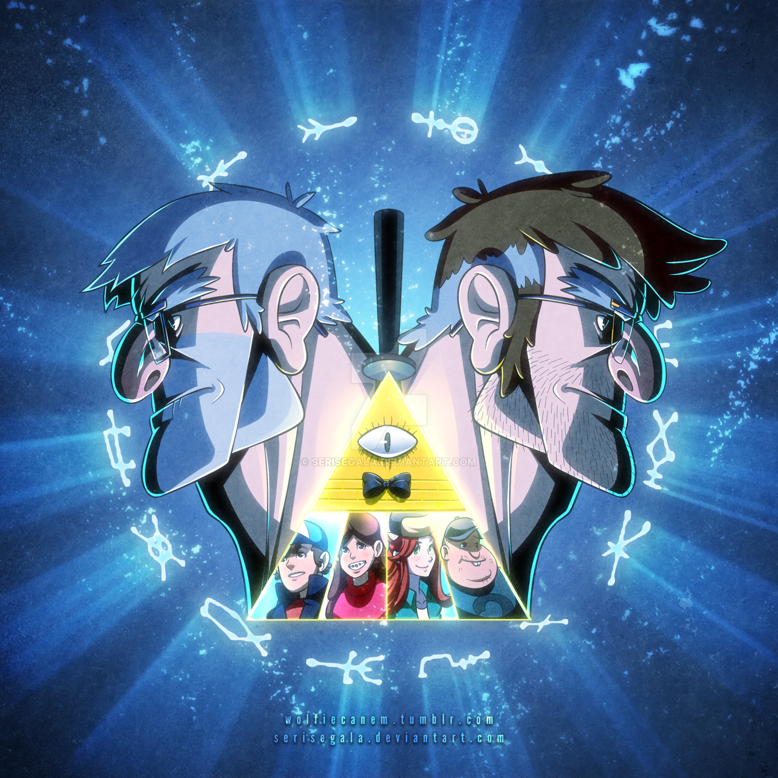 Gravity Falls Fan Poster By Serisegala Watch Art Cartoons Ics