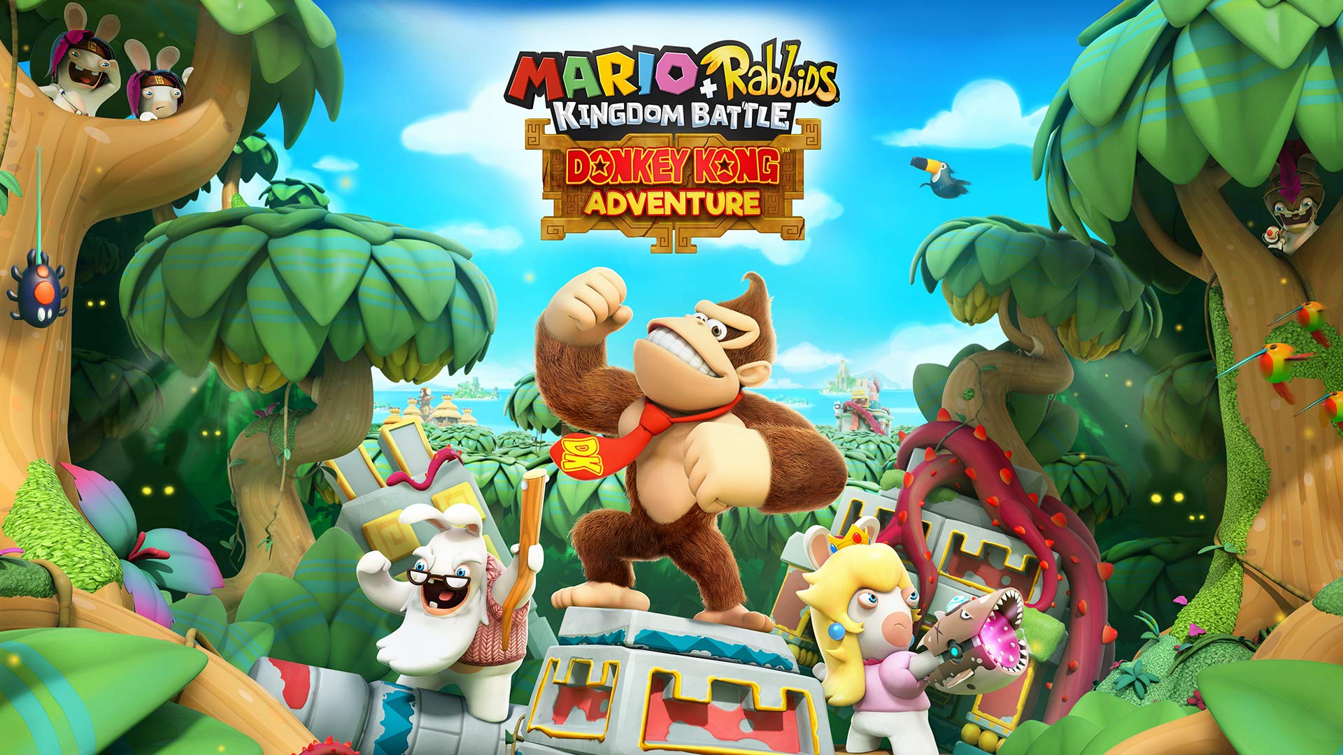 Amazon Mario Rabbids Kingdom Battle Donkey Kong Adventure