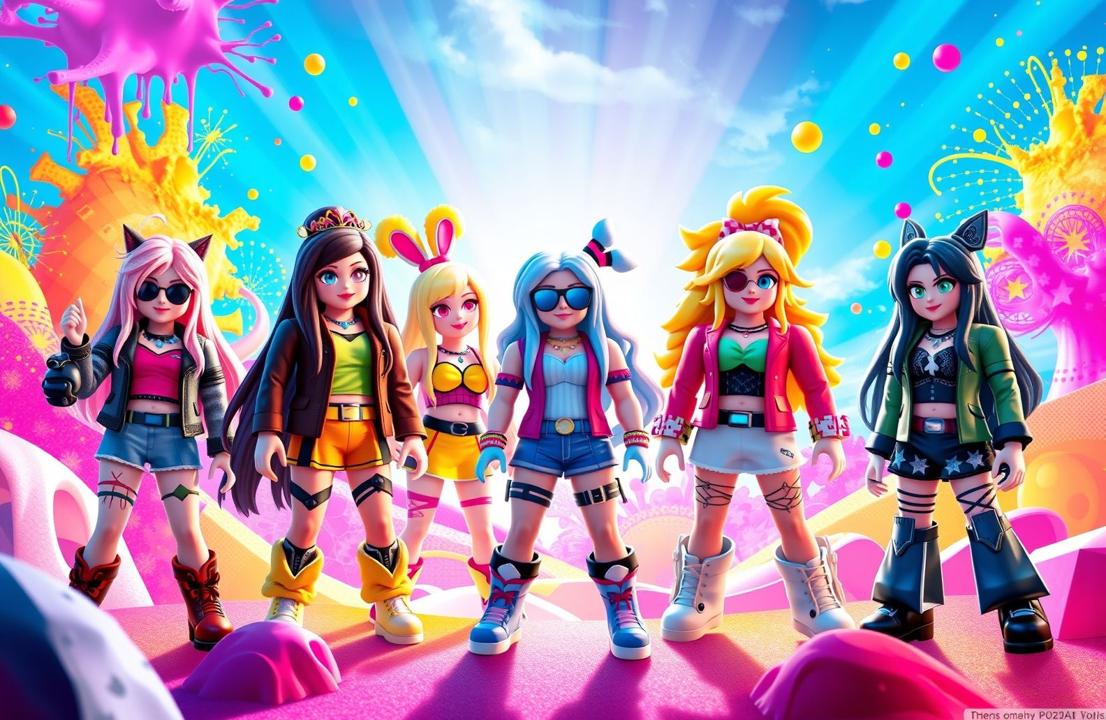 Roblox Girls Wallpaper
