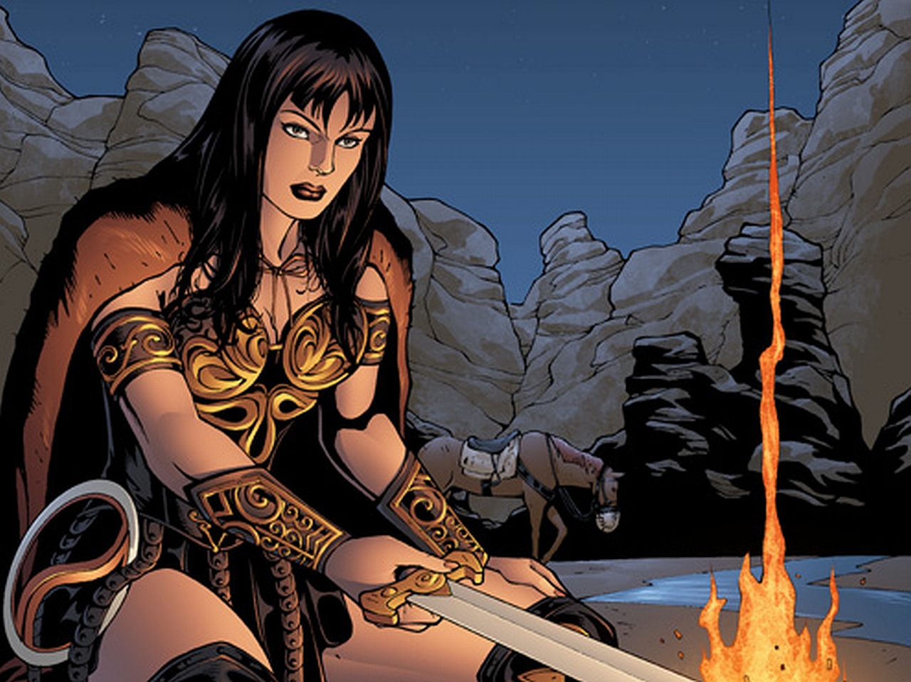 Xena HD Wallpaper Background
