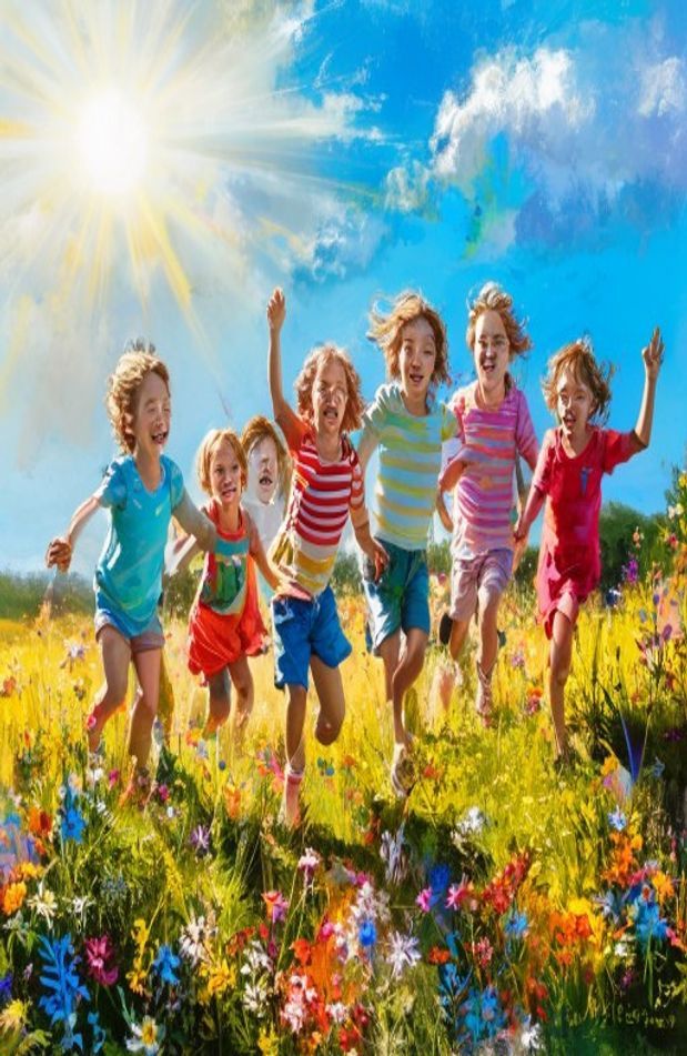Barefoot Kids Wallpaper
