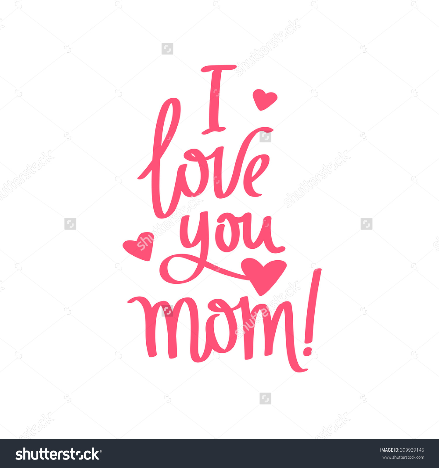 HD wallpaper I love you mom print illustration day greeting celebration   Wallpaper Flare