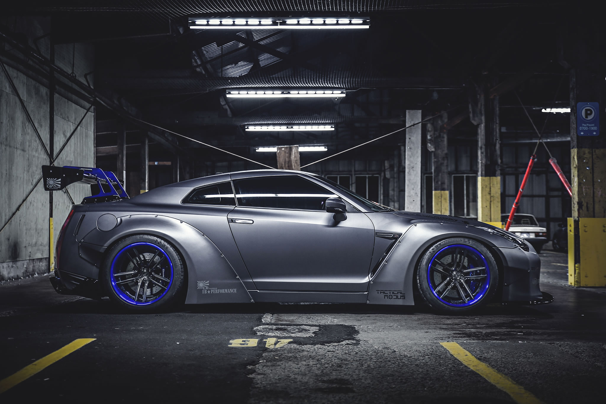Nissan Gt R By Liberty Walk Side Photo Vancouver Canada Size