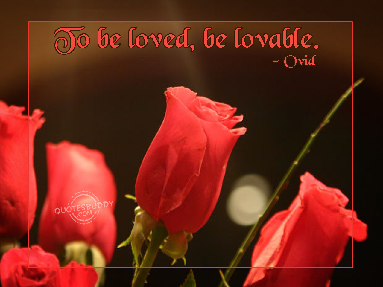 Be Lovable To Loved