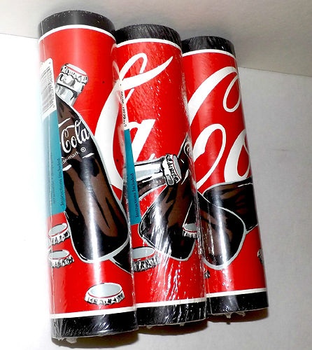 Discontinued Coca Cola Wallpaper Border On Auction