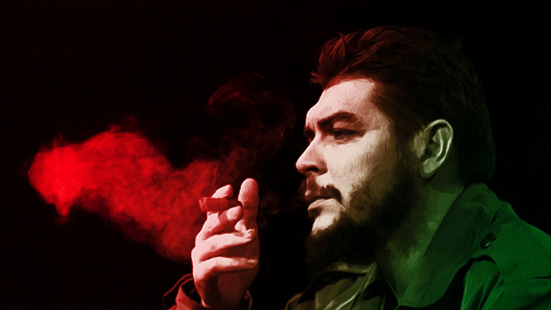 Gallery For Gt Che Guevara Smoking Wallpaper