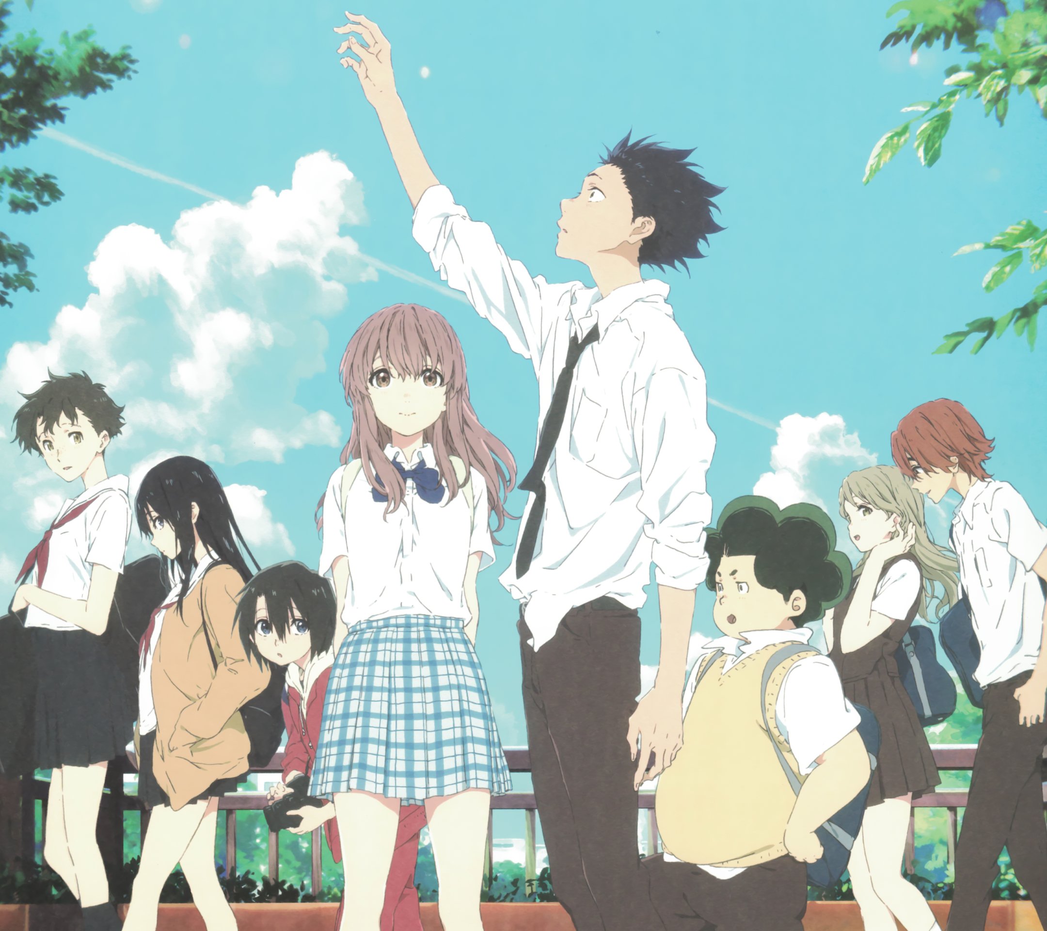 Free download A Silent Voice anime phone wallpapers [2160x1920] for