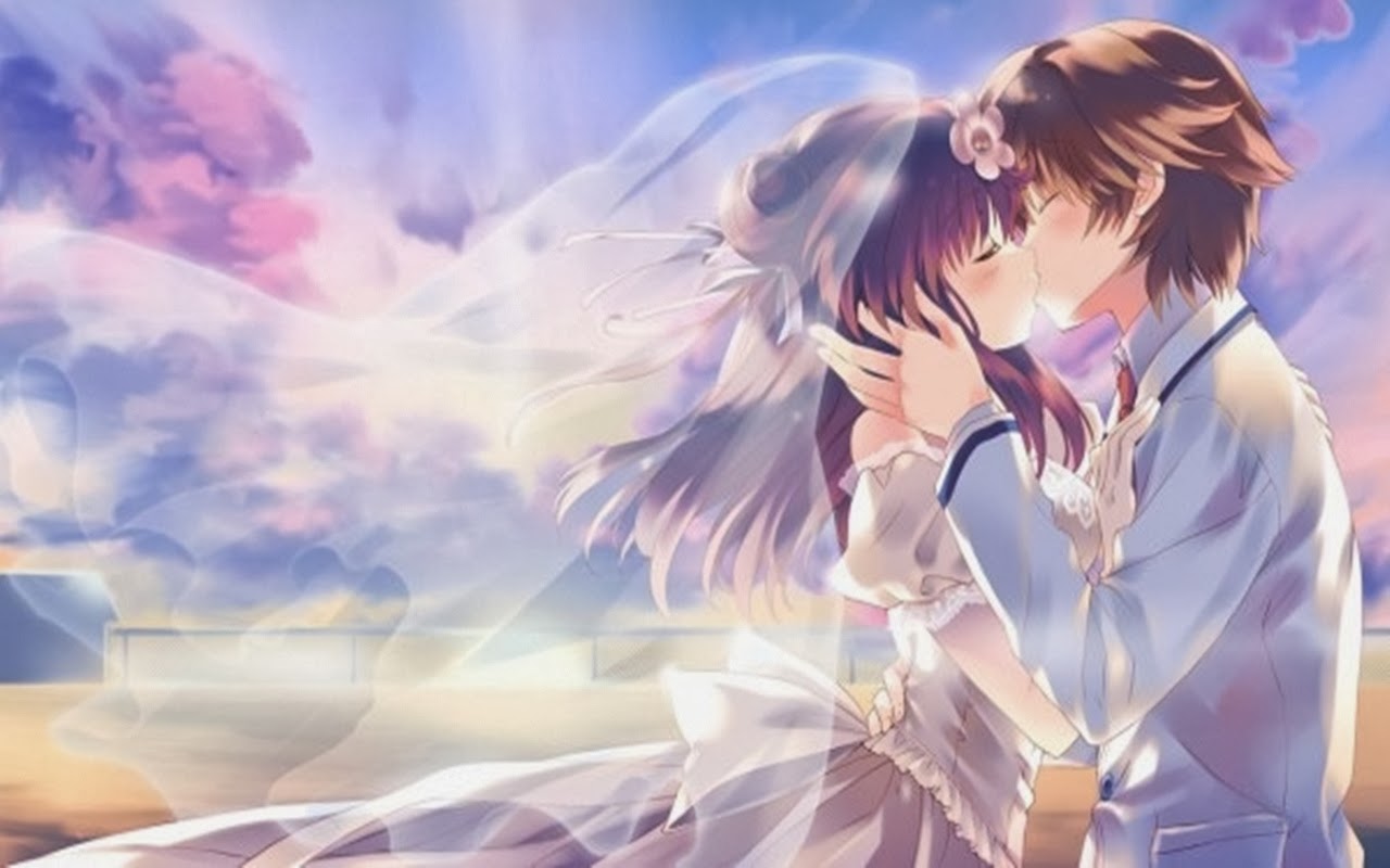 Romantic Boy And Girl Anime Wallpaper Charming