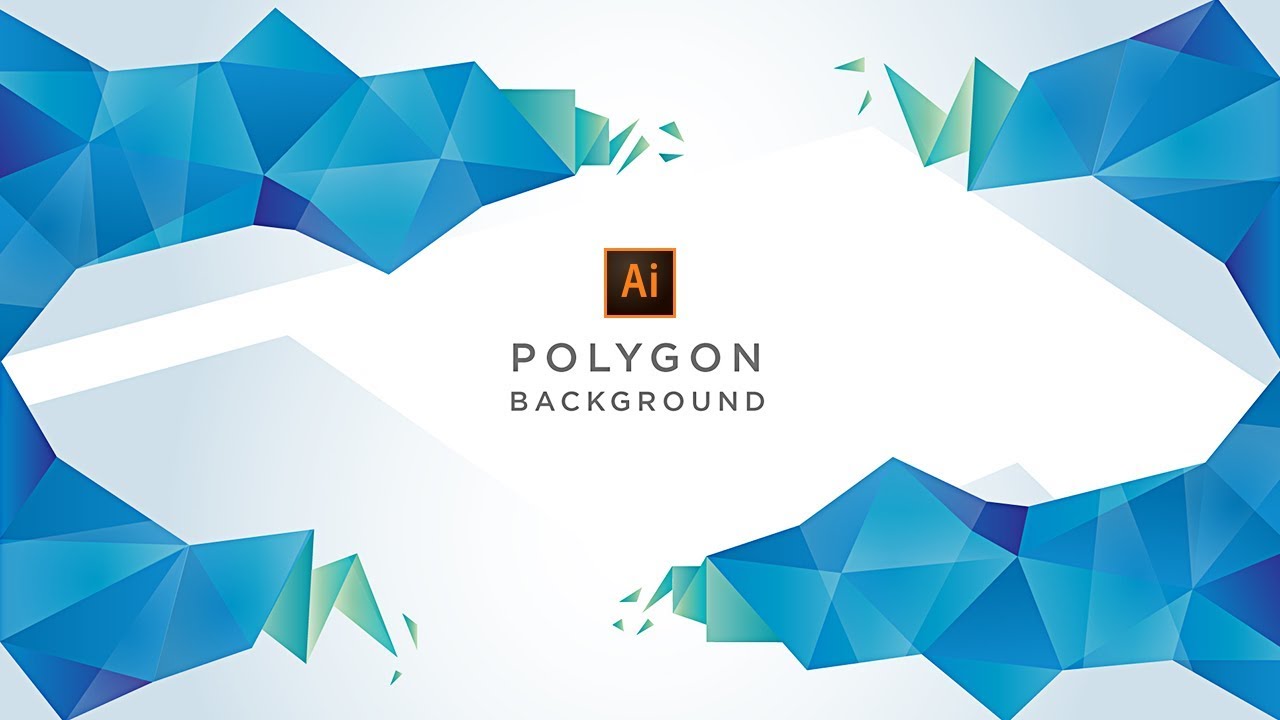 Abstract Polygon Background In Illustrator Adobe