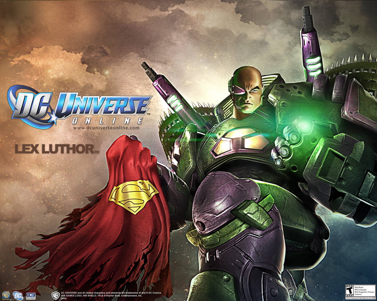 Games Wallpaper Dc Universe Doomsday Lex Vs Superman