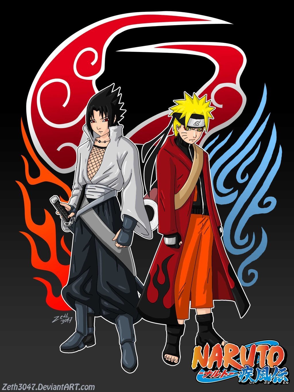 Naruto Vs Sasuke HD Wallpaper WallpaperSafari