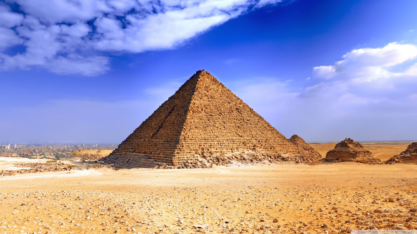 Egypt Pyramid 4k HD Desktop Wallpaper For Dual Monitor