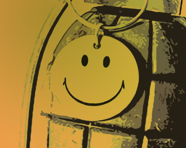 Smiley Grenade Wallpaper Background Theme Desktop