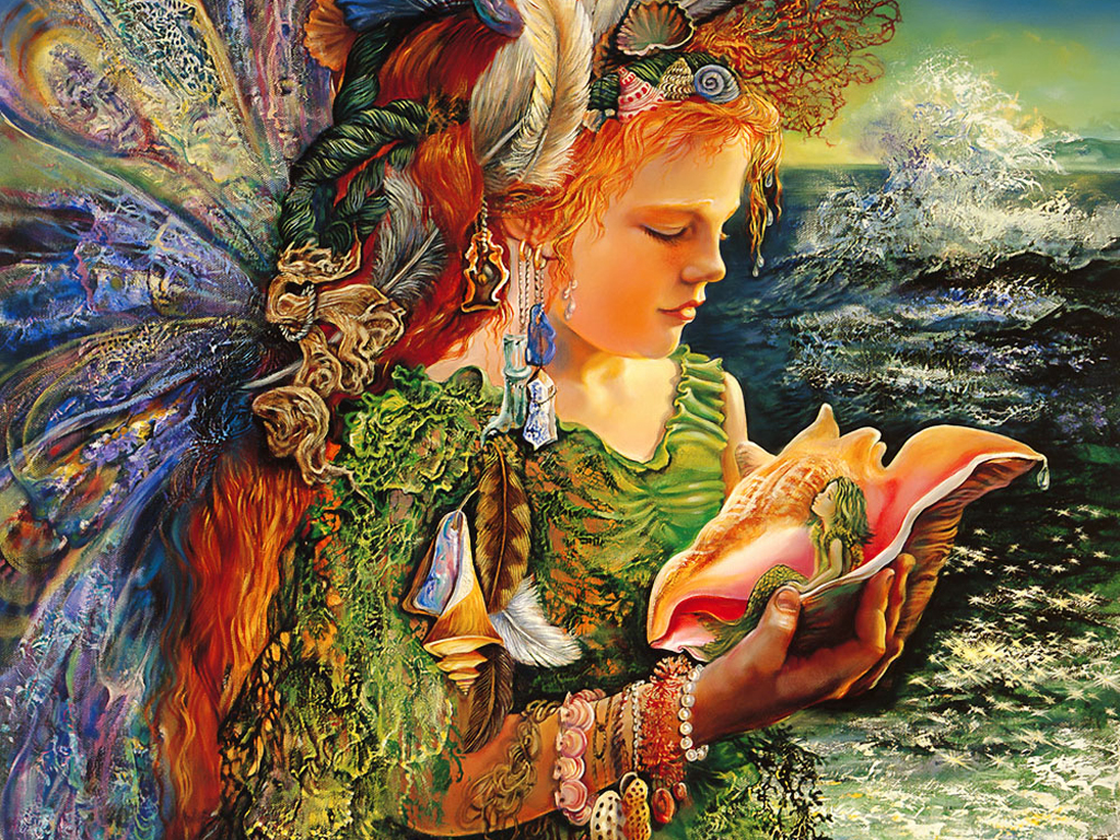 Mystical Fantasy Paintings Of Josephine Wall No