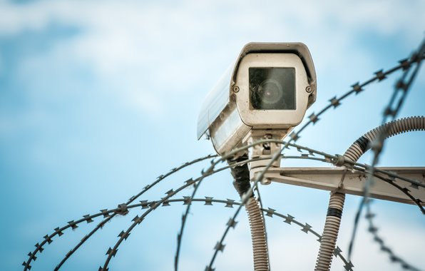 Wallpaper barbed wire security camera surveillance wallpapers hi