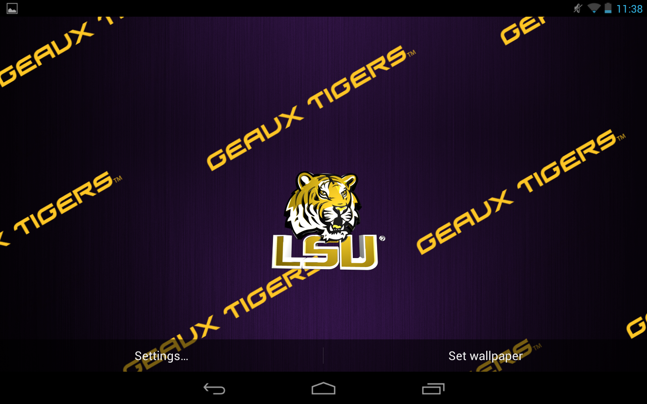 lsu tigers live wallpaper hd android apps on google play lsu tigers