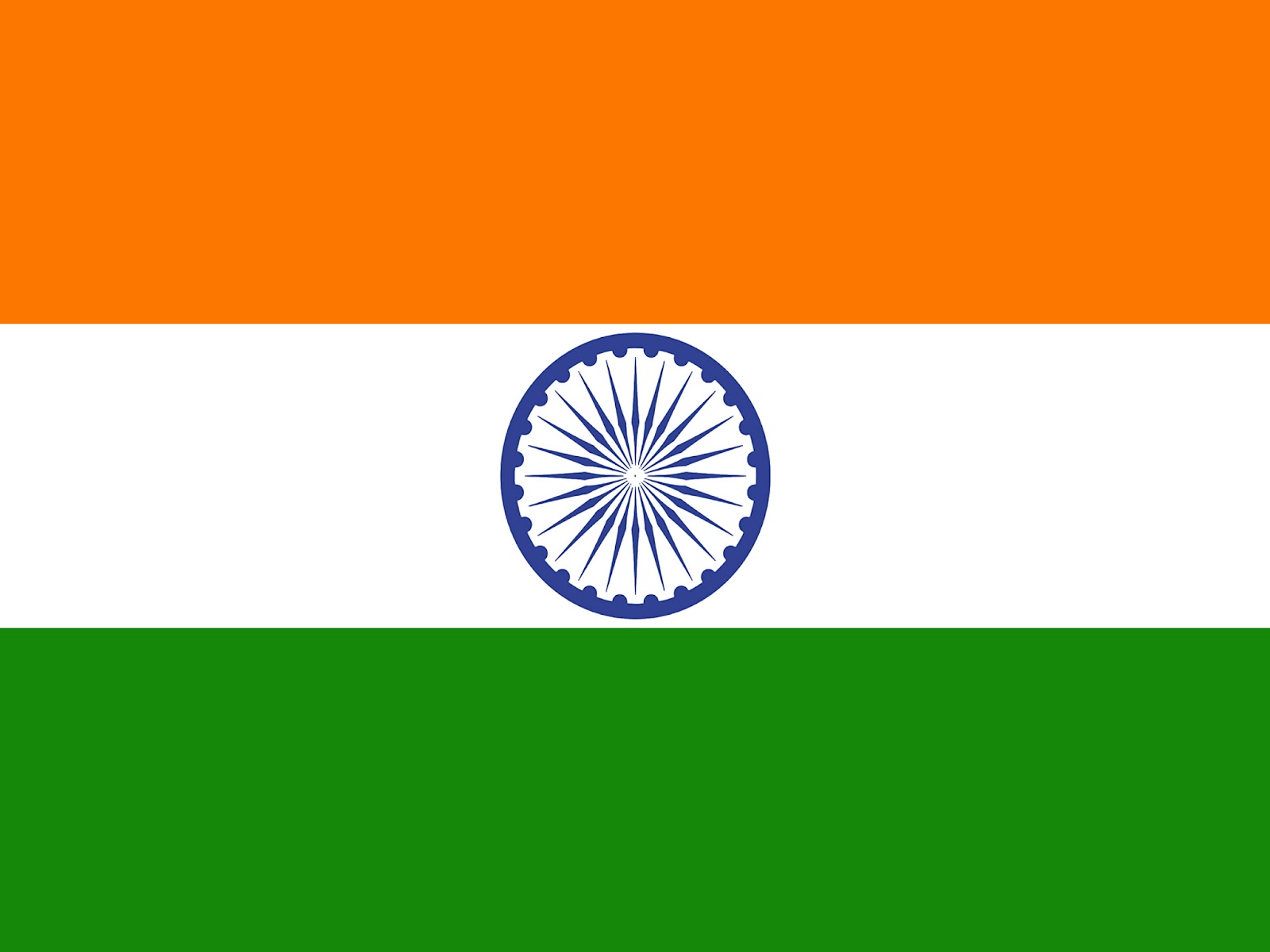 Display Indian Flag Wallpaper For