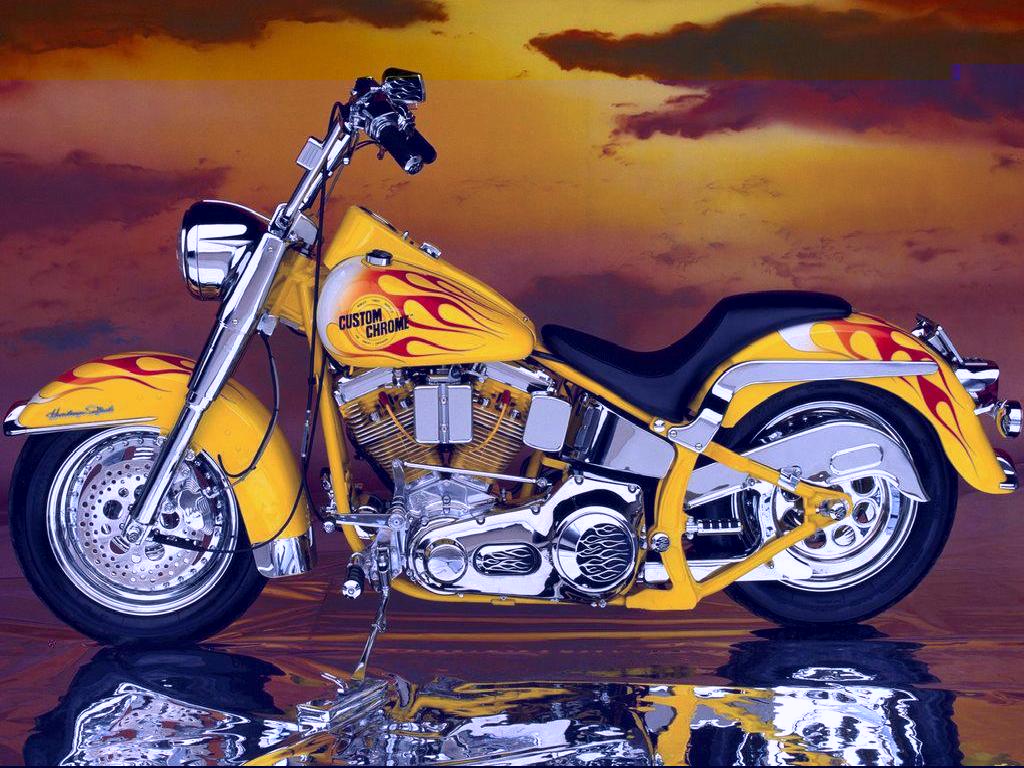Puter Harley Davidson Desktop Wallpaper