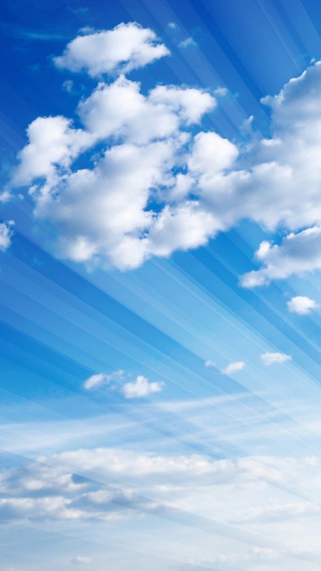 clouds 5k 4k wallpaper 8k silver lining blue sky vertical