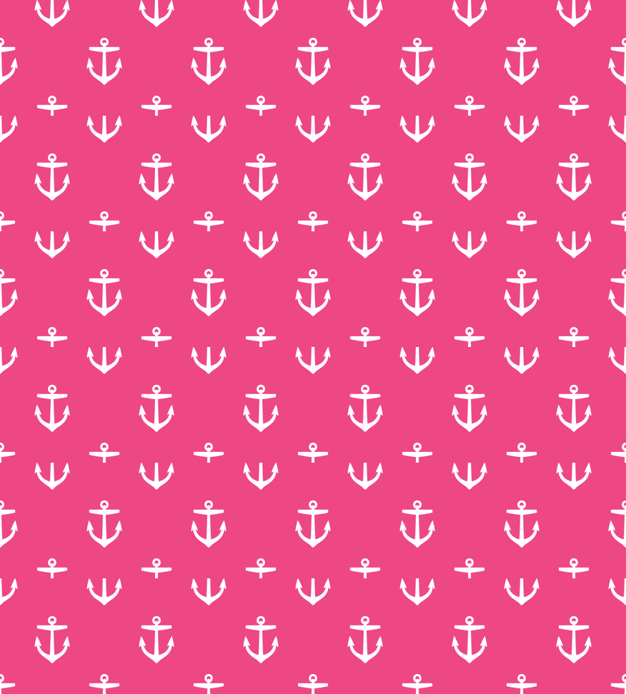 Girly Anchor Background Pink