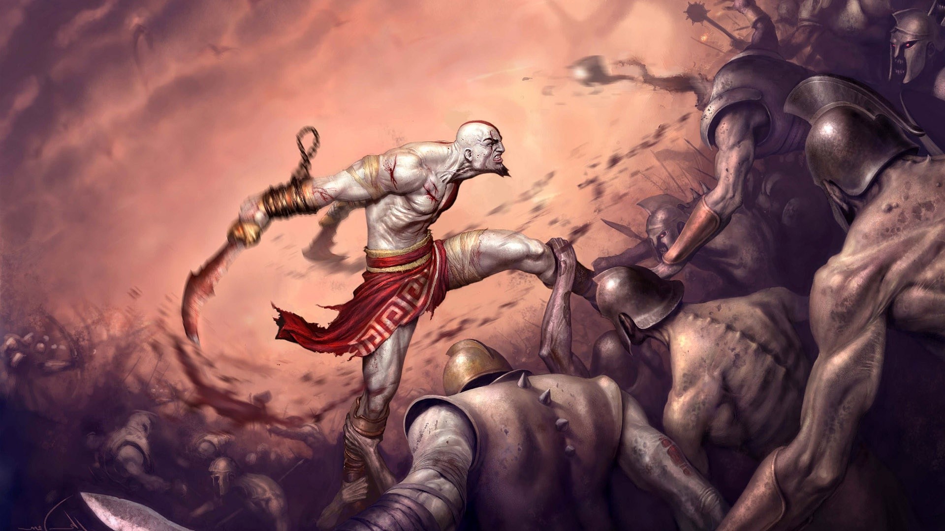 Kratos God Of War Wallpaper