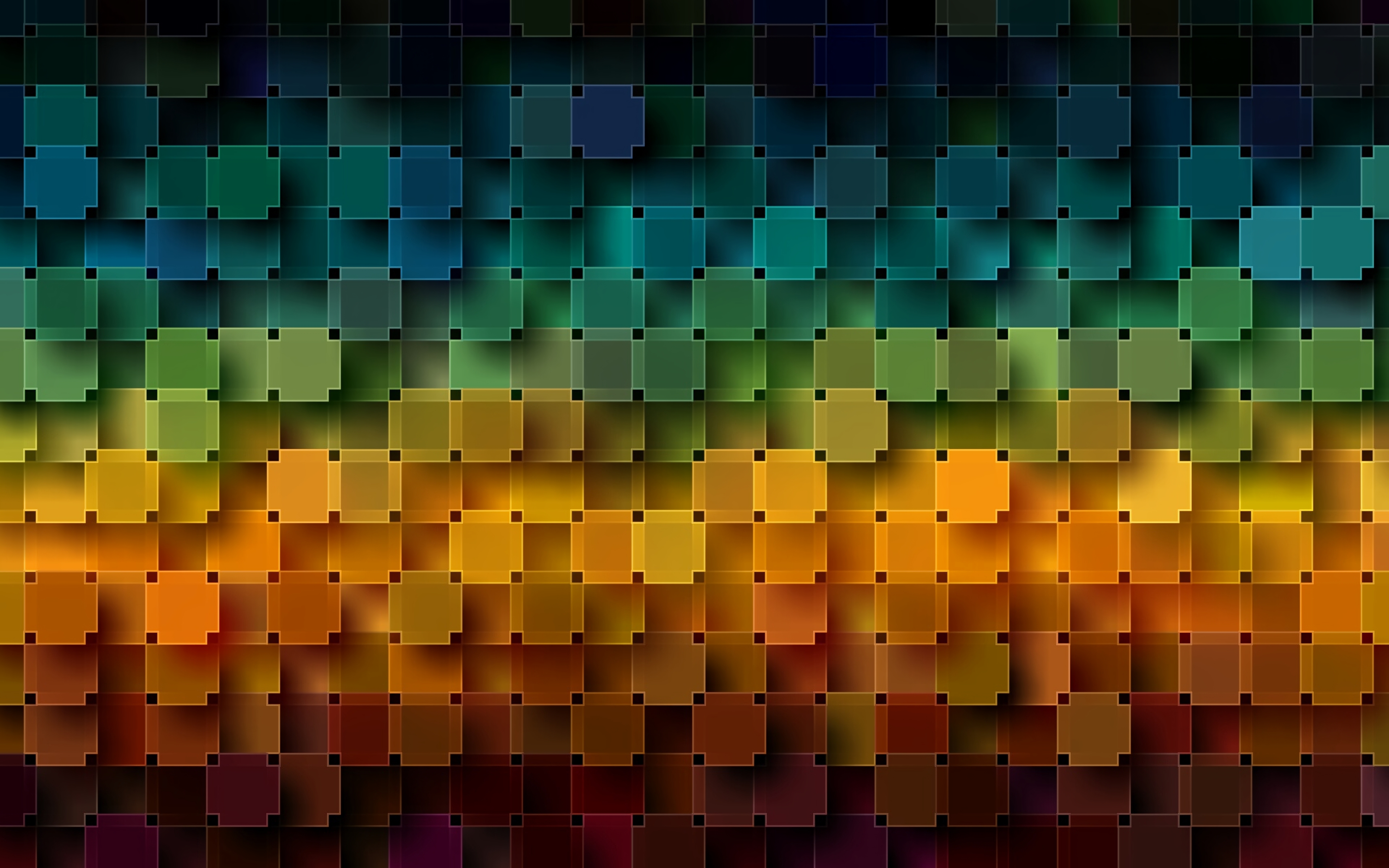 Grid Pattern Abstract Digital Art 4k Wallpaper HD