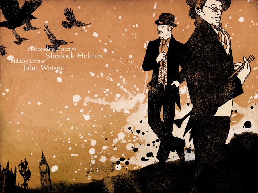 Sherlock Holmes Wallpaper Iii By Paperflower86