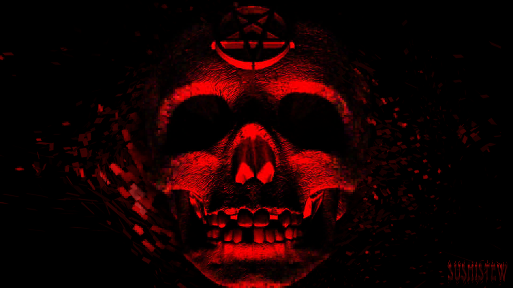 Red Skull Wallpaper Desktop Background