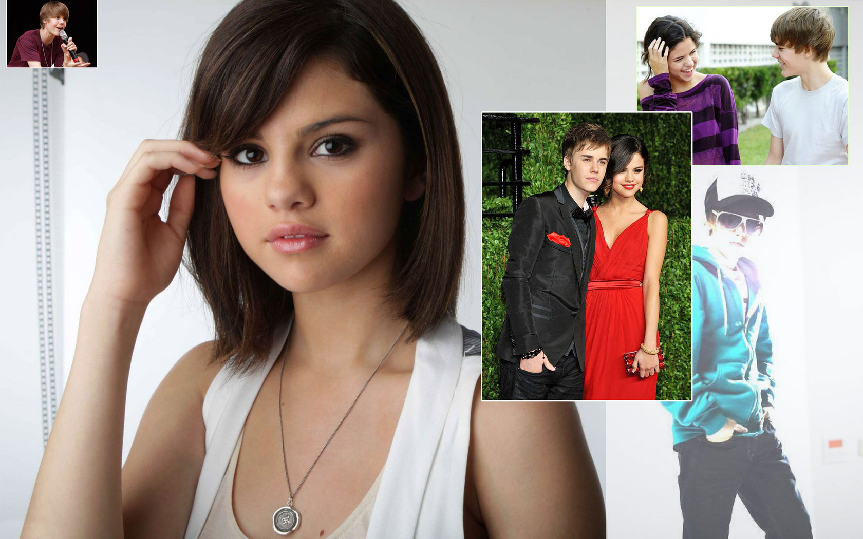 Selena Gomez And Justin Bieber Wallpaper