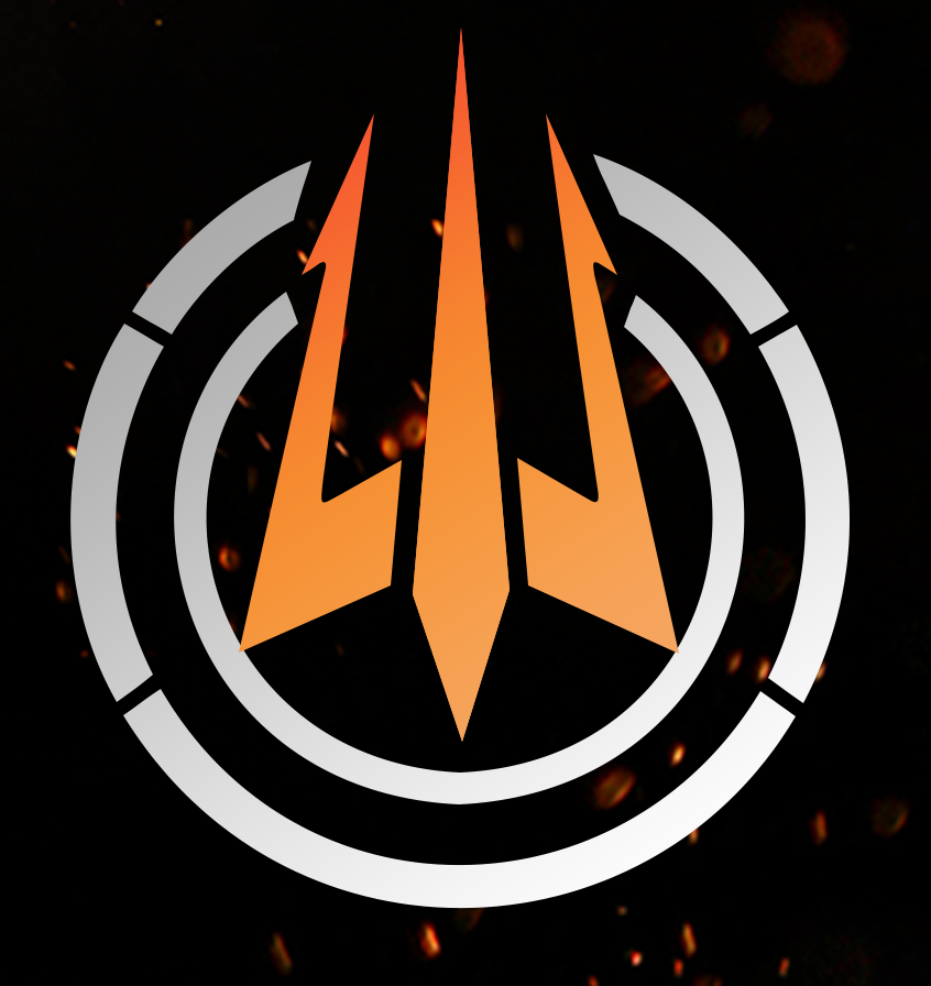 Black Ops 3 Trident Logo with Background by tmc omega on