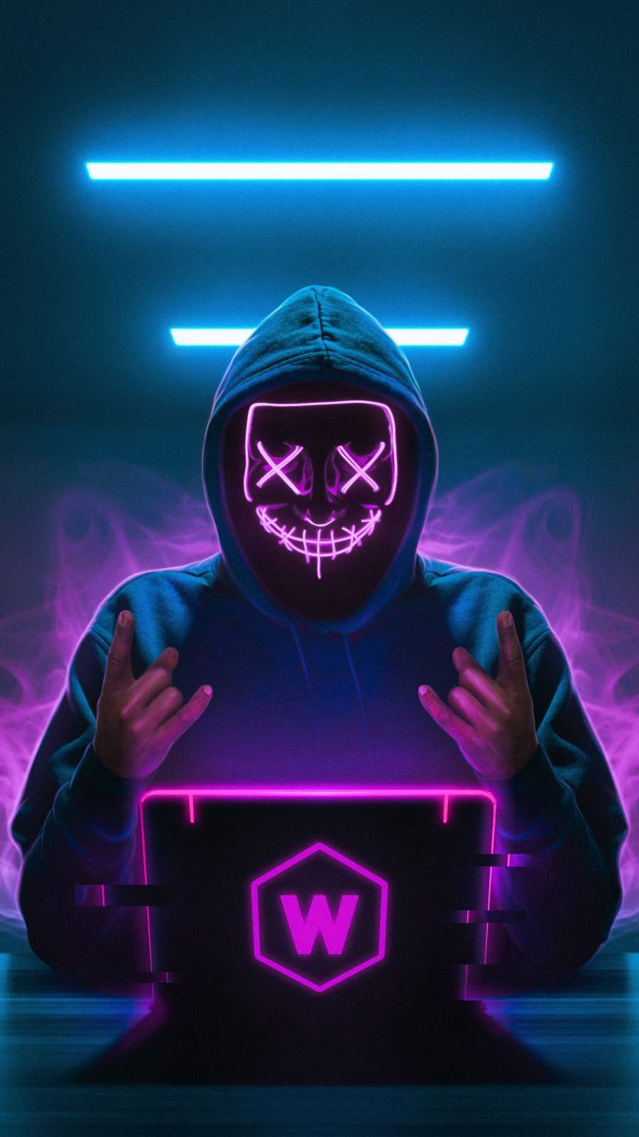 Hacker Nation iPhone Wallpaper