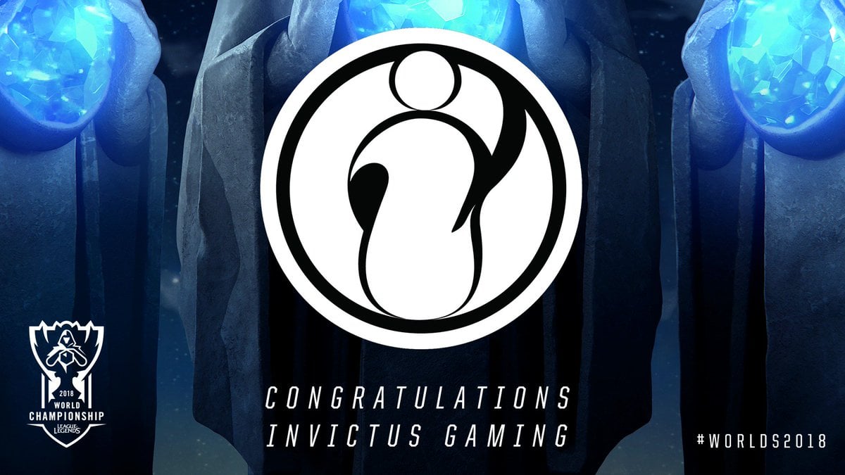 LoL Esports on Congratulations to Invictus Gaming on