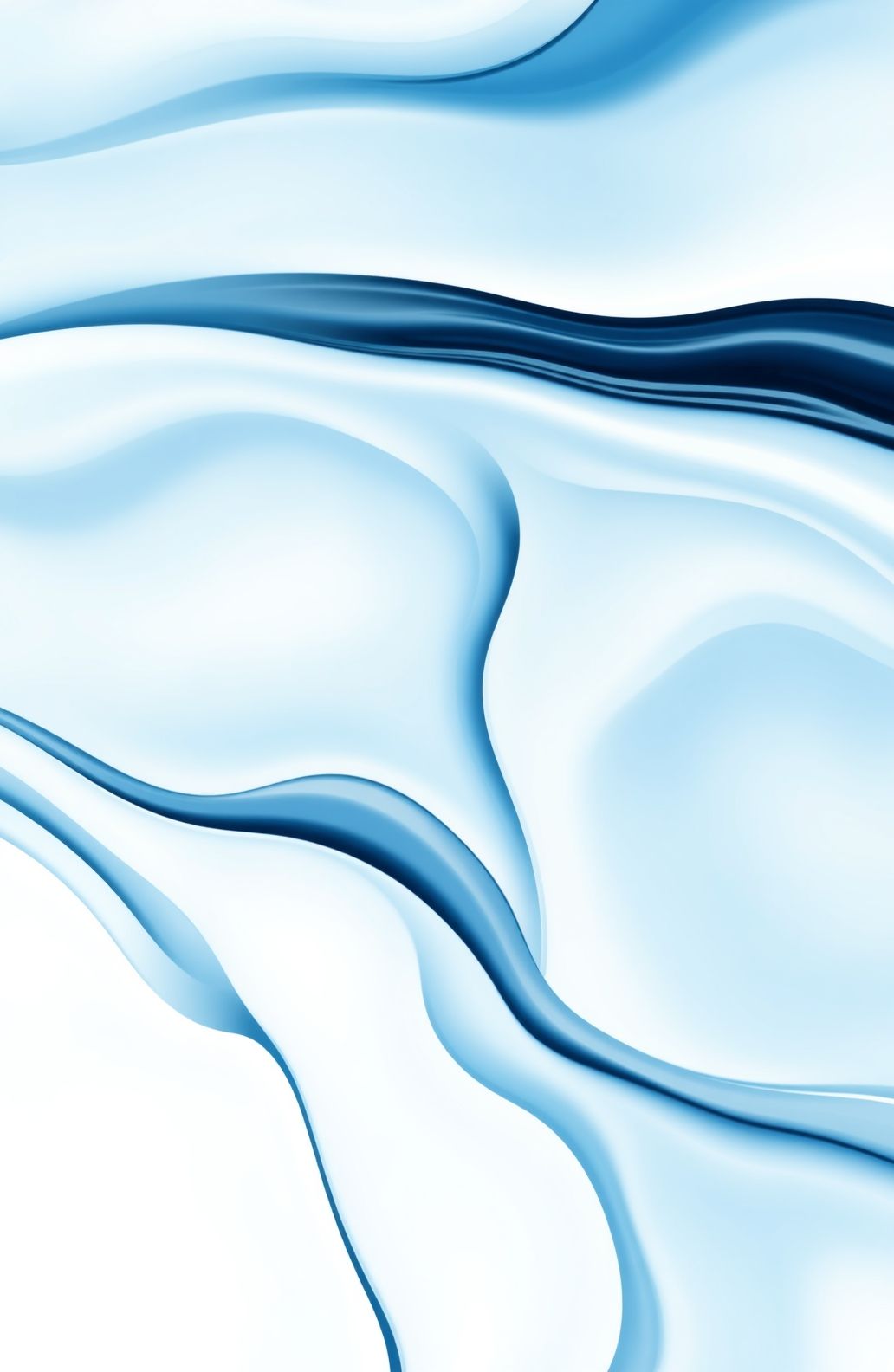 Abstract White Blue Wallpaper