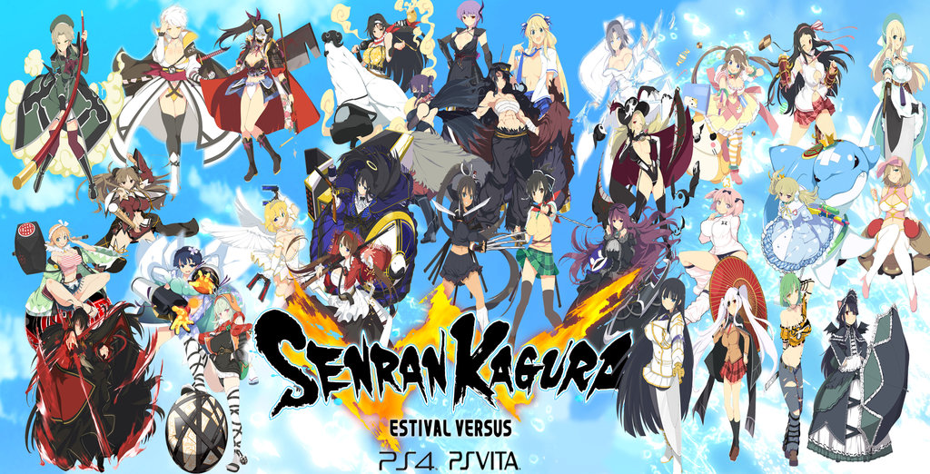 Senran Kagura Estival Versus Vercion2 By Kiteazure On