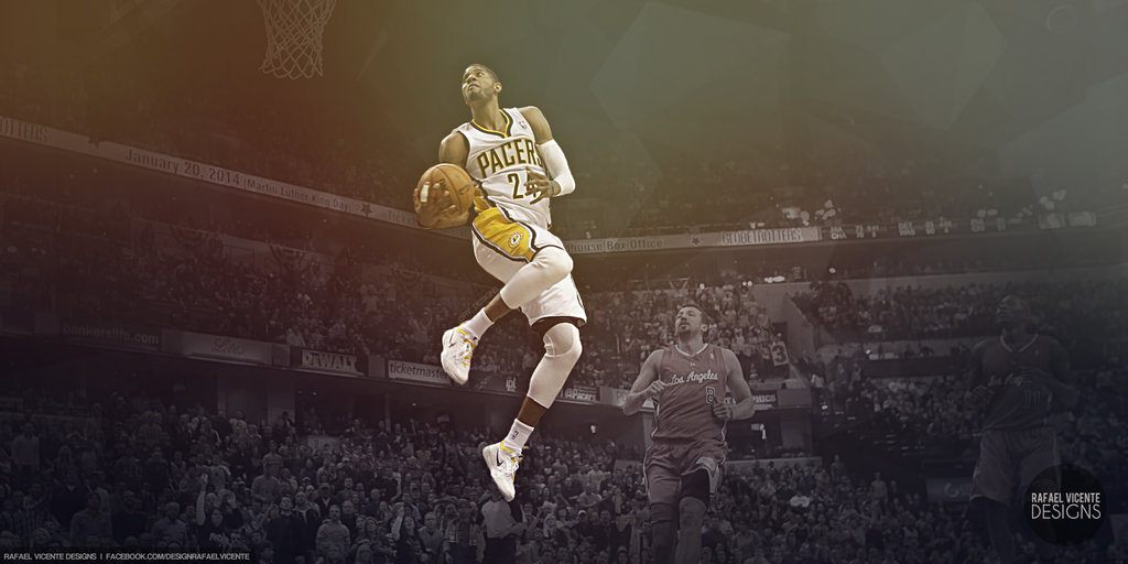 Paul George 360 Dunk Wallpaper Paul george dunk v1 by 1024x512