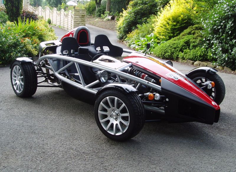 Ariel Atom V8 Supercharged Over Car Features Pictures