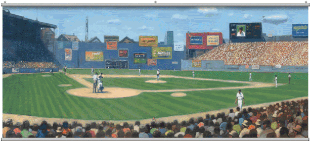 Baseball Wall Mural Themuralstore
