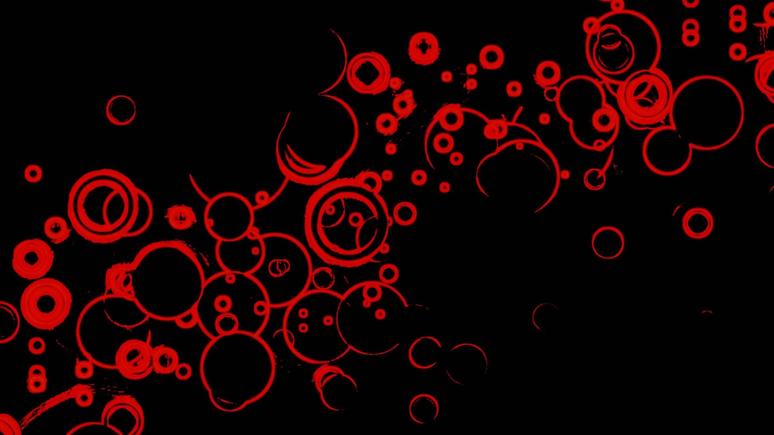Red Textile Design With Black HD Aesthetic Wallpaper