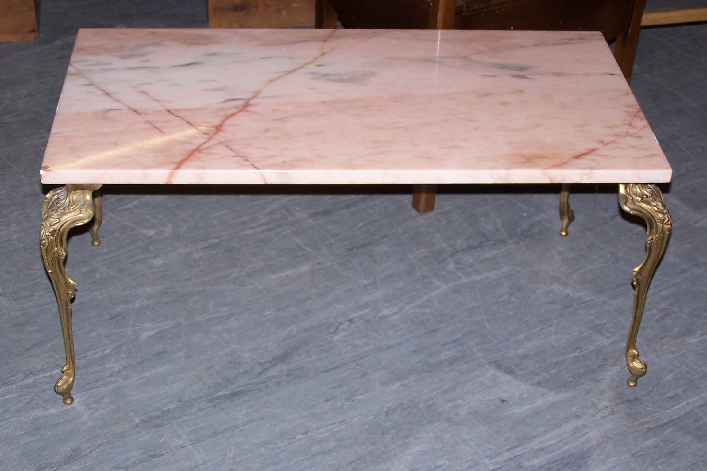 French Marble Topped Coffee Table Sold Items