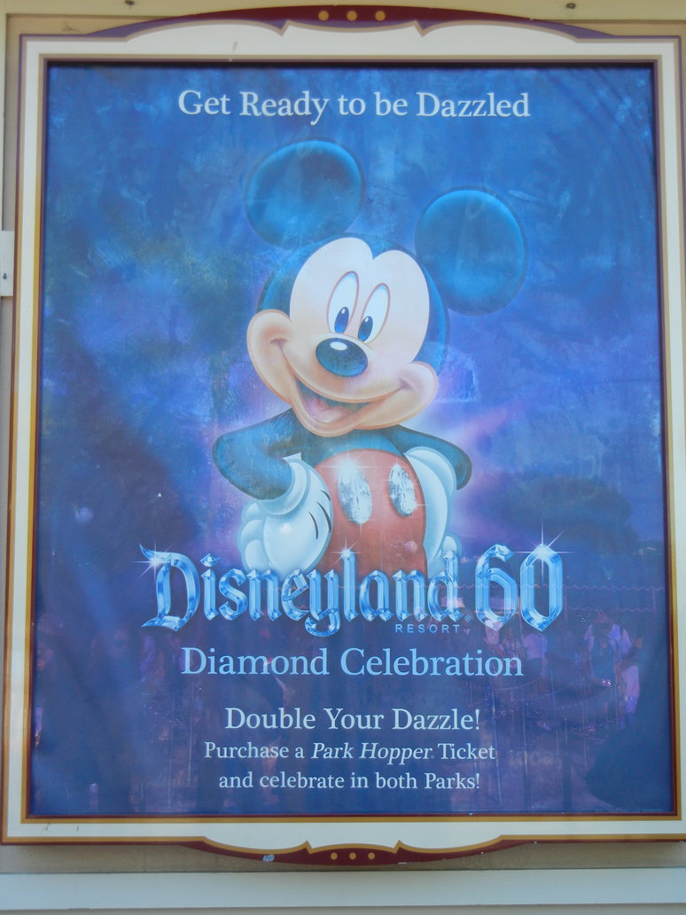 Disneyland 60th Mickey Mouse By Flowerphantom