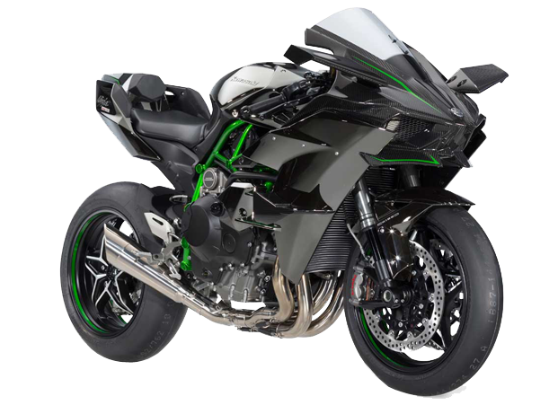 Kawasaki Ninja H2r Motorbike Png Image