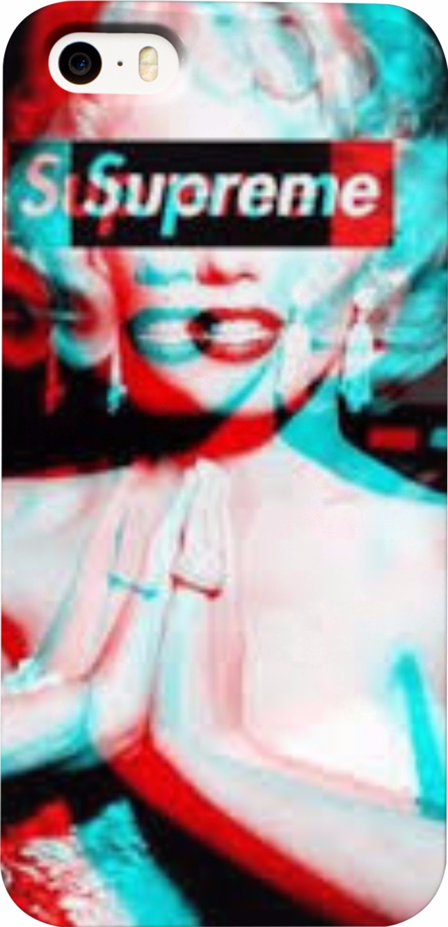 Trippy Supreme Marilyn Monroe iPhone Phone Case