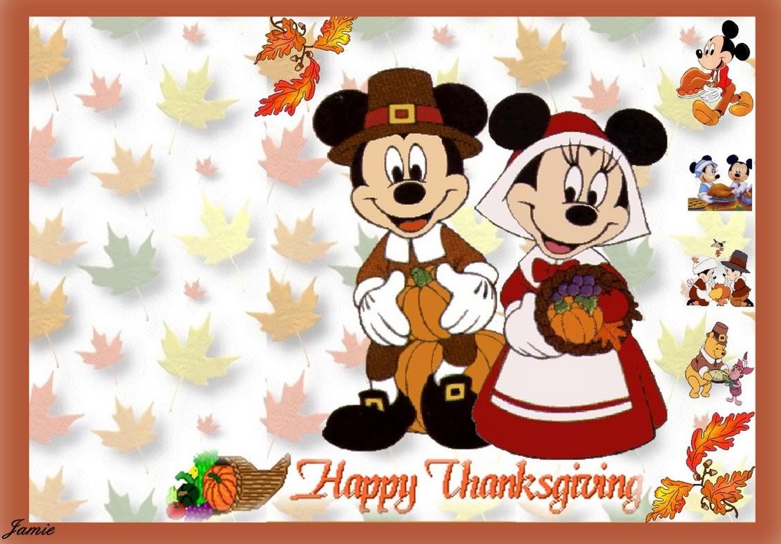 Disney Thanksgiving Desktop Wallpaper Top