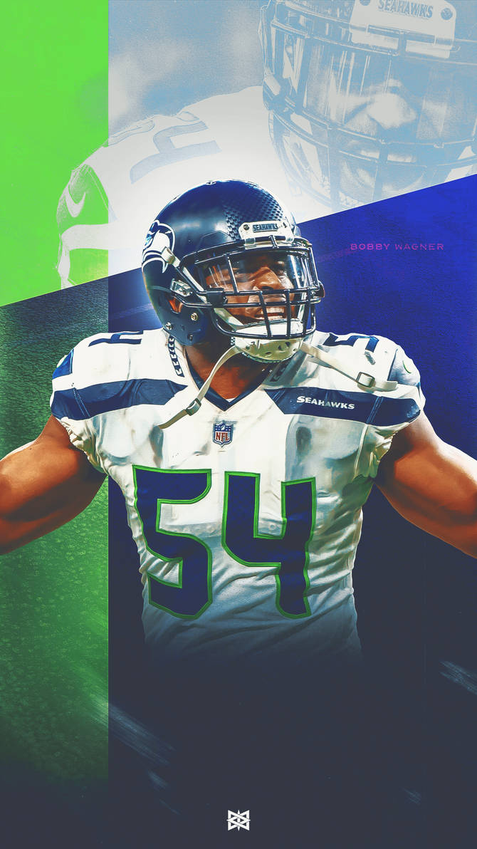 Seattle Seahawks Bobby Wagner Wallpaper By Benlueckdesigns On