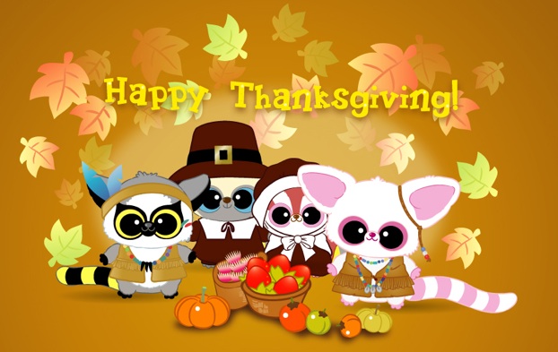 Cute Thanksgiving Animals Image Pictures Becuo