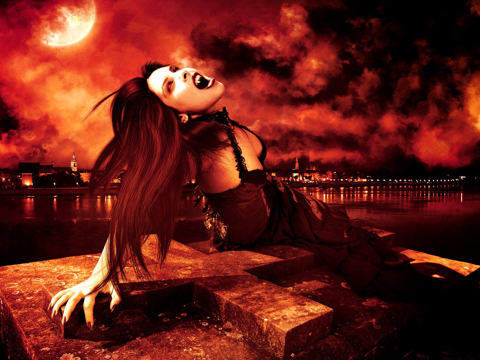 Vampire HD Wallpaper Background Image